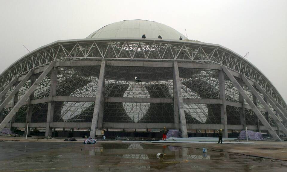 武威温泉馆网架工程